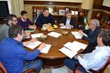 Organizaciones Agrarias y COEXPHAL se reúnen con el Subdelegado para que medie y no se modifique el seguro para hortícolas bajo cubierta