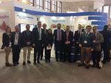 El alcalde de Almería arropa al sector agroalimentario con su presencia en la Feria Fruit Logística