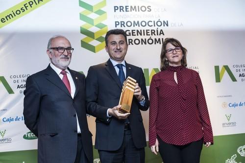 Anecoop, premiada por el Colegio de Ingenieros de Levante por su liderazgo