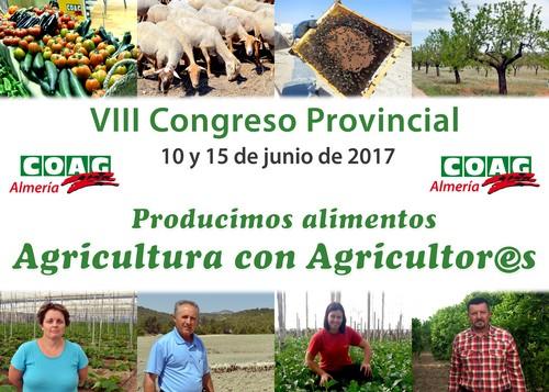 COAG celebra su VIII Congreso Provincial para debatir sobre la importancia de los agricultores como productores de alimentos