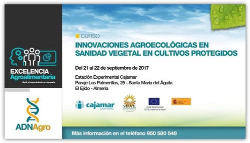 Expertos analizarán en unas jornadas las 'Innovaciones agrotecnológicas en sanidad vegetal en cultivos protegidos'