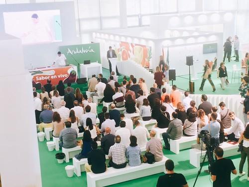 La producción ecológica crece en presencia en Andalucía Sabor y protagoniza la segunda jornada de la feria agroalimentaria