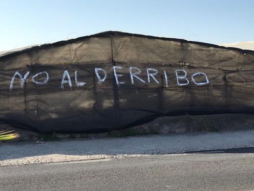 Más de un centenar de agricultores de Albuñol, a punto de perder sus invernaderos