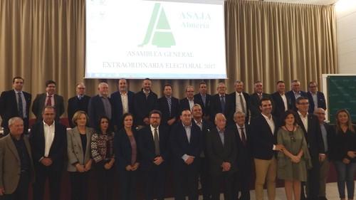 Francisco Vargas, reelegido presidente de ASAJA-Almería: “El agua debe quedar fuera del debate político”