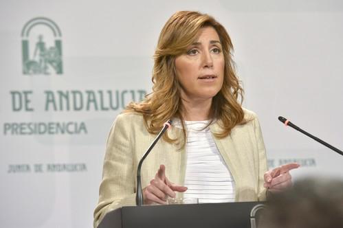 La presidenta de la Junta subraya el relevo generacional del campo andaluz para consolidar el liderato en producción y calidad
