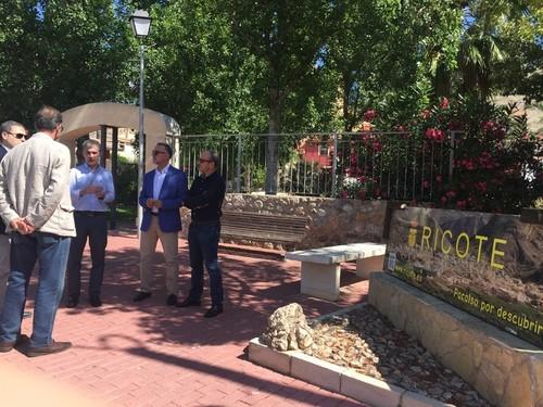  Un nuevo colector en la red de saneamiento de Ricote permitirá a los regantes reutilizar el agua