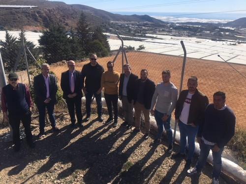 Agricultores de Dalías recibirán 400.000 euros para modernizar sus redes de riego