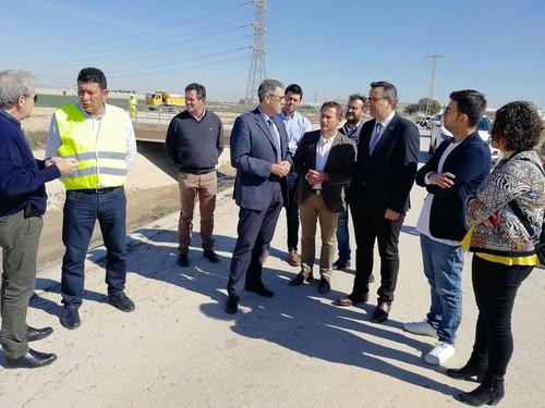 Comienzan las obras de emergencia del canal del postrasvase en el Campo de Cartagena