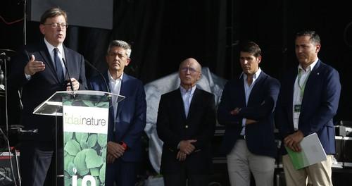 Ximo Puig inaugura el edificio más sostenible del mundo en Idai Nature