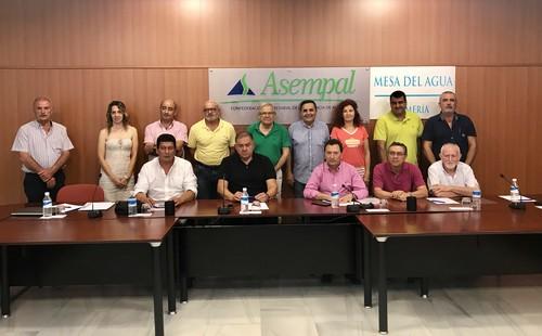 La Mesa del Agua de Almería alerta de la situación hídrica que vive actualmente la provincia