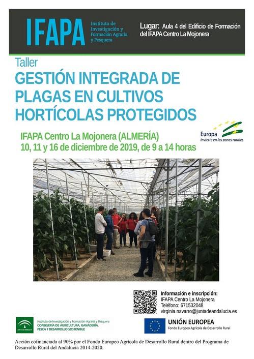 El IFAPA La Mojonera acoge el Taller de Gestión Integrada de Plagas en Cultivos Hortícolas Protegidos