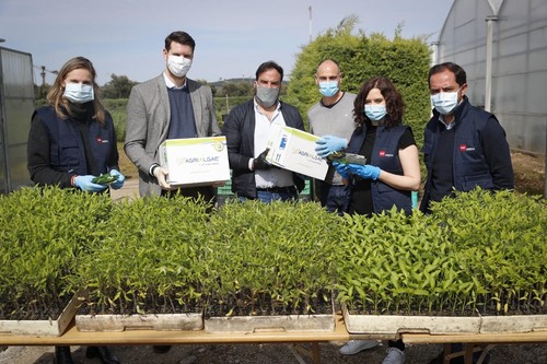 AlgaEnergy colabora con el IMIDRA en la donación de recursos a los agricultores