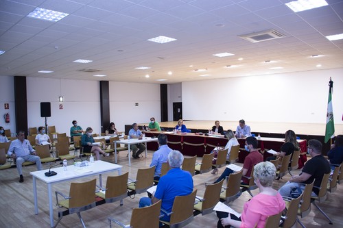 La nueva red integral de colectores de Níjar permitirá acometer proyectos como el Puerto Seco o favorecer el crecimiento agrícola