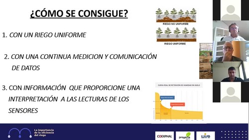 La eficiencia en el sistema de riego de Almería permitiría un ahorro de agua del 30%