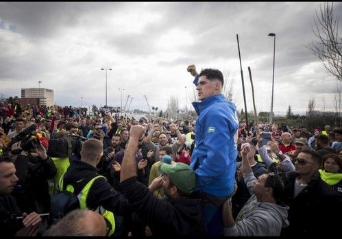 'Bernabé' dice adiós a la presidencia de Unión de Agricultores Independientes en su última huelga convocada el 24 de febrero