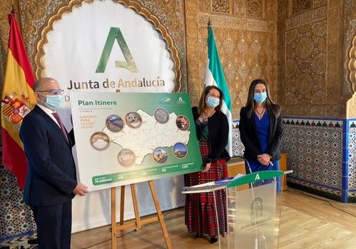 La Junta invierte 75 millones en caminos rurales de 200 municipios de toda Andalucía