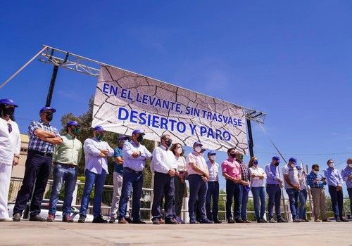 Diputación se suma al ‘agro’ almeriense y exige mantener los caudales del Trasvase Tajo-Segura