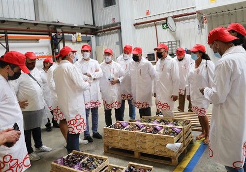 Cooperativa La Palma recibe la visita de Cocineros de Arte Culinario Andaluz (ARTCUA)