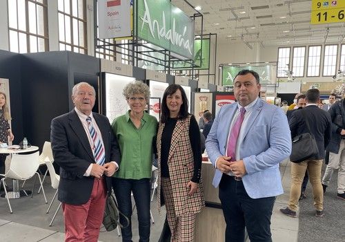 Intensa agenda de El Ejido de reuniones y de promoción de DATAGRI 2022 en la segunda jornada de Fruit Logistica