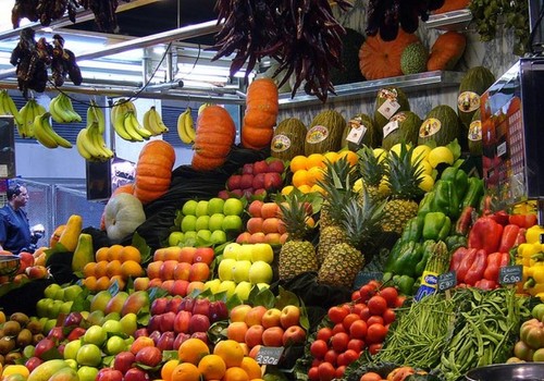 La importación de hortalizas sube en el primer trimestre y baja la de frutas