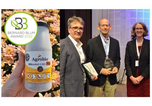 ORIcontrol PLUS de Agrobío recibe el premio internacional BERNARD BLUM