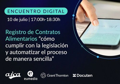 Este 30 de junio entra en vigor la normativa que regula el Registro de Contratos Alimentarios con sanciones de hasta 1 millón de euros