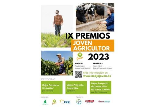 ASAJA lanza los IX Premios Joven Agricultor