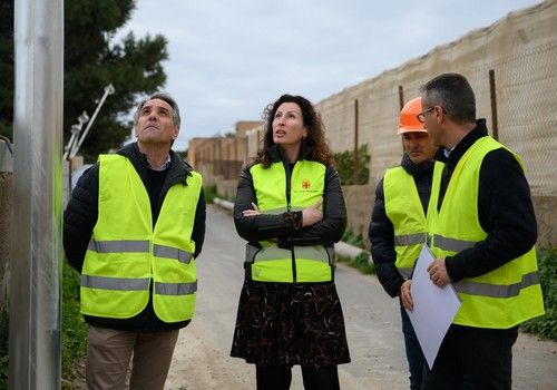 Los caminos rurales del Paraje Guillén de La Cañada estarán iluminados en marzo
