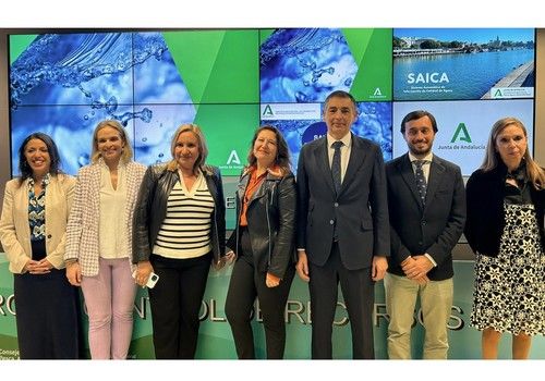 La consejera destaca la 'Revolución Hídrica' de la Junta para hacer frente a la sequía pertinaz