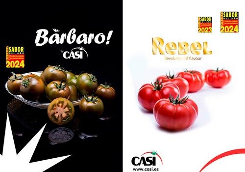 CASI recibe el Premio Sabor del año 2024 en dos de sus especialidades tomate Rebel y tomate Bárbaro