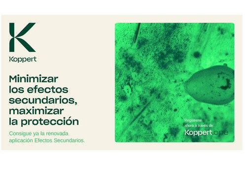Koppert mejora con Inteligencia Artificial su aplicación de Efectos Secundarios