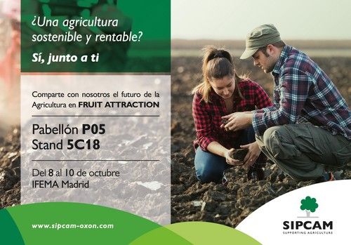 La multinacional SIPCAM OXON llega a la feria Fruit Attraction