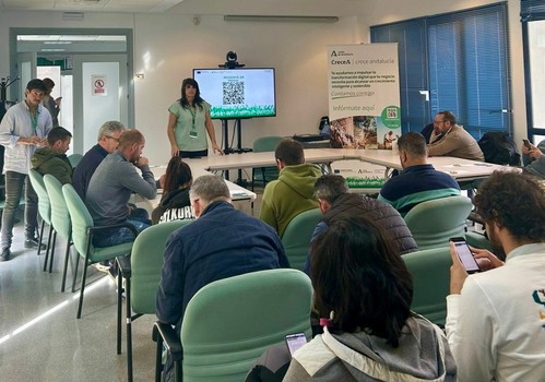El programa CreceA impulsó en 2024 la digitalización y sostenibilidad de más de 2.000 explotaciones agrarias de Andalucía