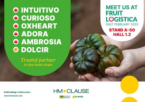 HM.CLAUSE confirma su participación en Fruit Logistica donde presentará novedades en tomate