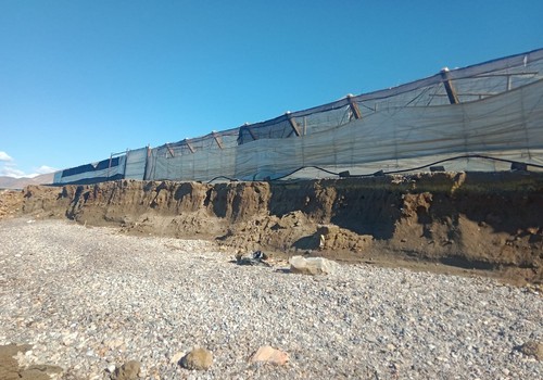 Los invernaderos de Balerma continúan indefensos frente a los temporales