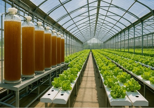 La UAL utiliza las microalgas para mejorar la gestión del agua en cultivos hidropónicos