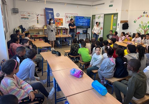 Agroponiente vuelve con fuerza al programa Coexplay de Coexphal, visitando los colegios Bilingüe de Almerimar y CPR Padre Tapia de El Viso