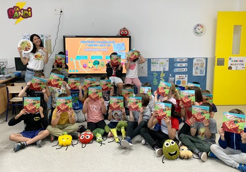 'La Pandi' de Sakata busca fomentar el consumo de frutas y hortalizas en los colegios españoles