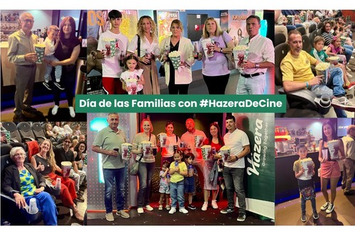 Hazera celebra el Día Internacional de las Familias con una emotiva jornada de cine en Roquetas de Mar