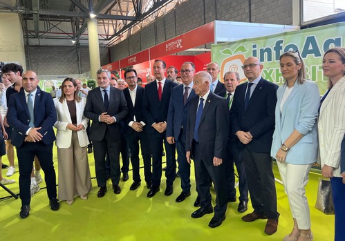 La Junta destaca el liderazgo internacional del  modelo agrícola almeriense en Infoagro Exhibition