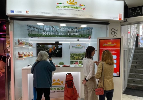 Los consumidores descubren el sabor de los primeros melones y sandías de Europa