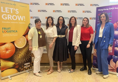 El Gobierno de Aragón y Fruit Logistica, juntos para impulsar la agroexportación