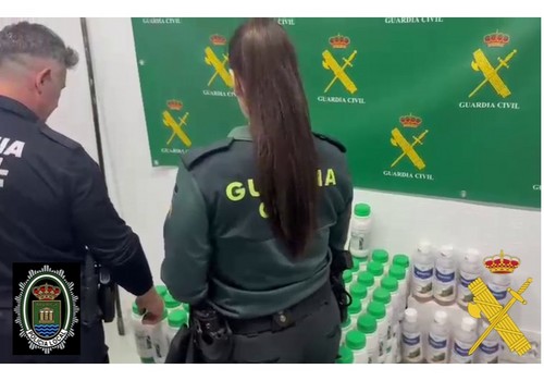 Cae una de las 'collas' especializadas en el robo de fitosanitarios en el Poniente