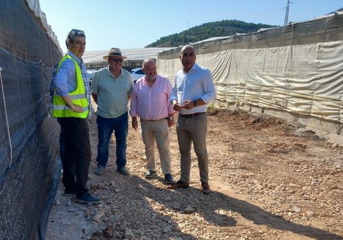 La Junta invierte 85.000 euros en la mejora de camino rural 'Los Hornillos' de Dalías