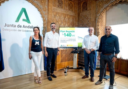 El Plan RegadíA impulsará la transformación sostenible y eficiente del riego en Andalucía