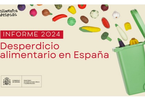 El desperdicio alimentario en España se ha reducido el 4,4 % en 2024, hasta los 1.125 millones de kilos