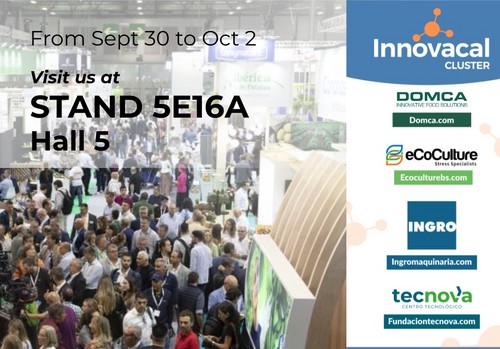 El Clúster Innovacal y sus empresas asociadas estarán presentes en Fruit Attraction 2025