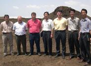 Una delegación de Corea visita junto con la UAL la planta de Ejido Medio Ambiente