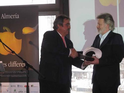 La Consejería de Agricultura recibe el ‘Premio Almería’ en Fruit Logistica por su sello de `Calidad Certificada´