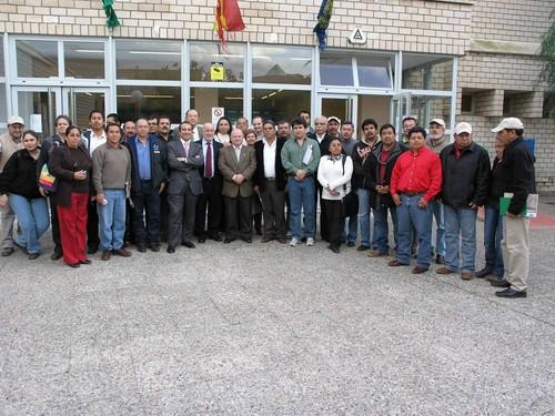 El Rector recibe a medio centenar de alumnos mexicanos que han participado en el curso “Especialista en agricultura intensiva”